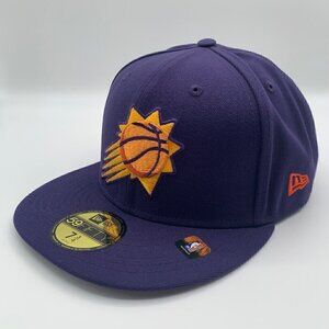 Phoenix Suns NBA Purple New Era 59Fifty Fitted Hat Mens 7 3/4 New